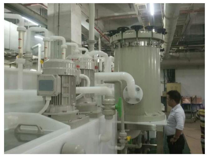 化學藥液過濾機案例展示